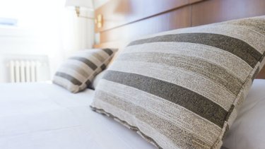 hotel room pillow